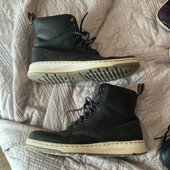 Dr. Martens Black motorcycle type boots - Picture 6 of 7